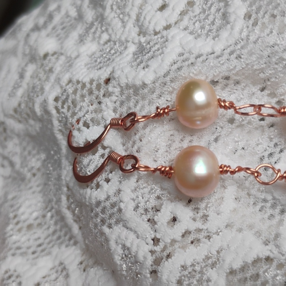 Elegant Pearl Drop Earrings